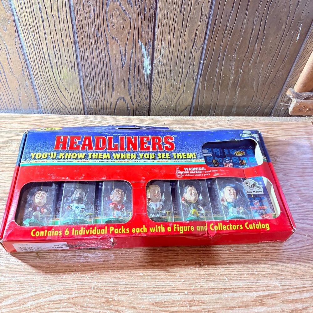 Corinthian Headliners NFL 6 Pack - Marino, Young, Allen, Smith, Favre, Aikman